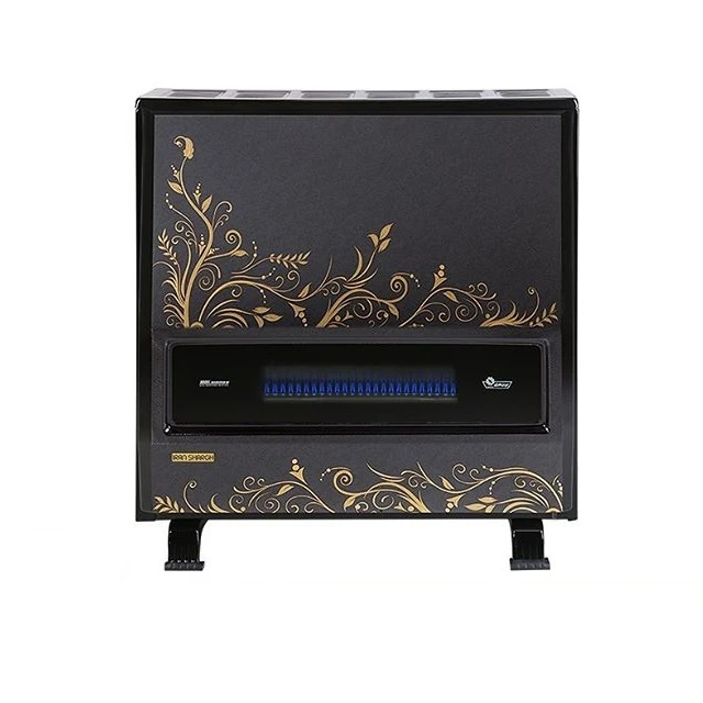 بخاری گازی ایران شرق مدل 90 شقایق طرح گلبرگ 