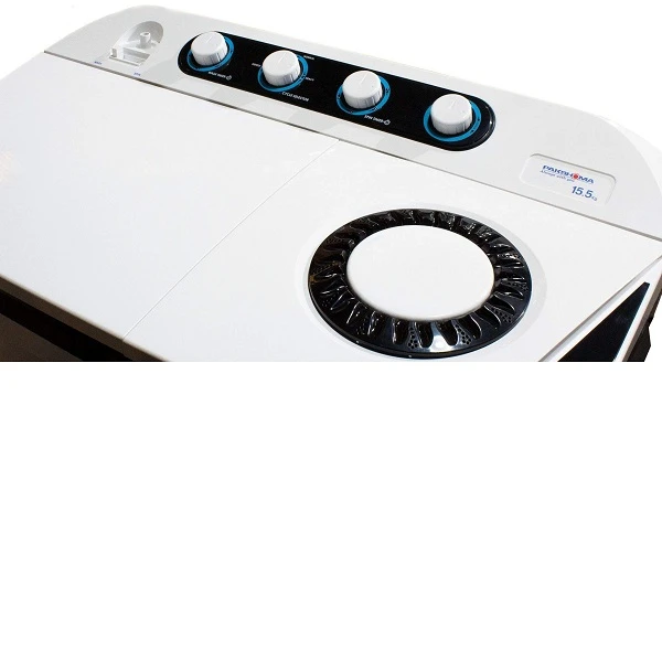 ماشین لباسشویی دو قلو 15.5 کیلوگرم نیمه-اتوماتیک پاکشوما مدل FA15 _ 2