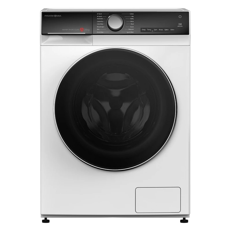ماشین لباسشویی 8 کیلوگرم اتوماتیک پاکشوما مدل BWF 40808 WT