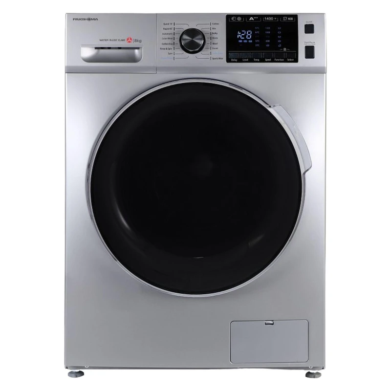 ماشین لباسشویی پاکشوما ظرفیت 8 کیلوگرم مدل BWF 40802 WT
