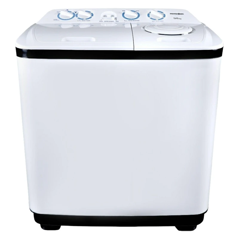 ماشین لباسشویی دو قلو 9.6 کیلوگرم نیمه‌اتوماتیک پاکشوما مدل NA9