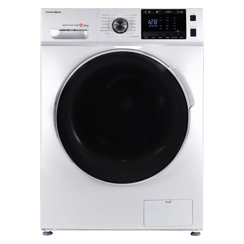 ماشین لباسشویی پاکشوما ظرفیت 8 کیلوگرم مدل TFU-84406