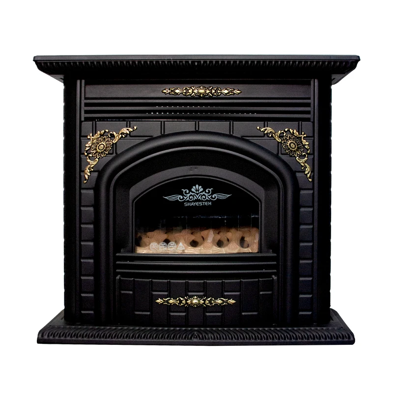 بخاری گازی شایسته مدل 30000 لوکس طرح شومینه