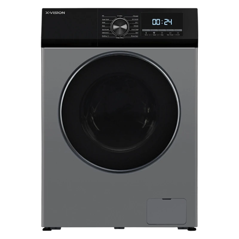 ماشین لباسشویی اتوماتیک ایکس ویژن ظرفیت 8 کیلوگرم مدل TP82-BSD